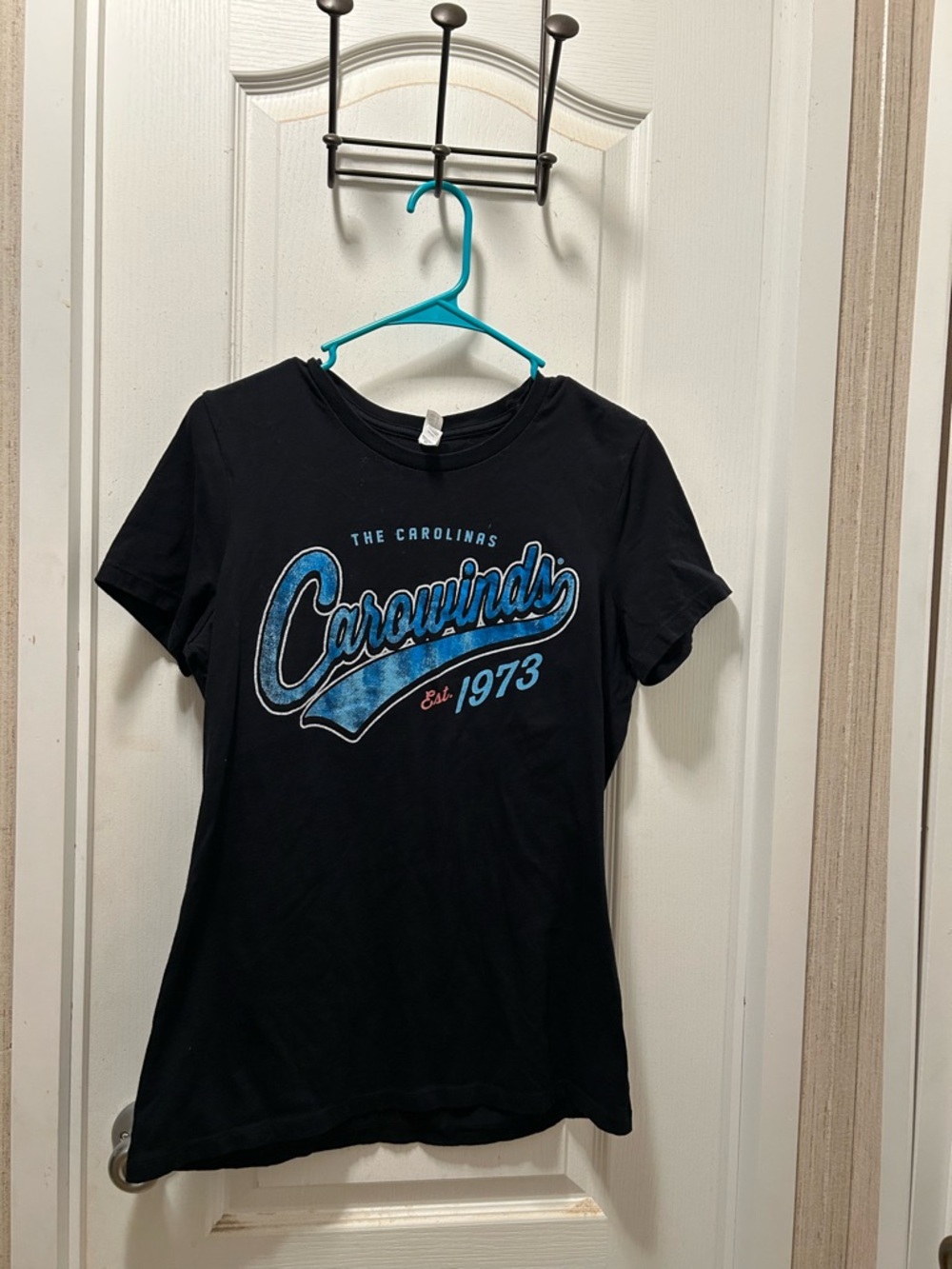 Carowinds The Carolinas Graphic Tee in Black & Blue